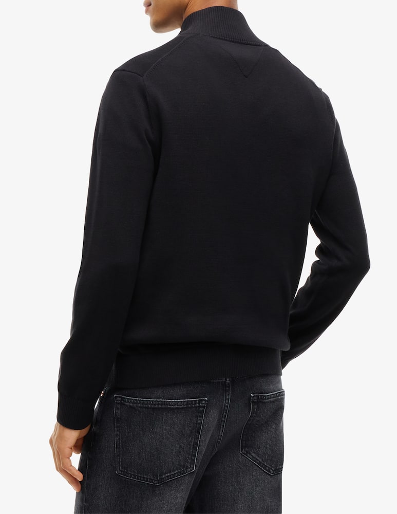 rinascente Tommy Jeans Maglia mezza zip collo alto
