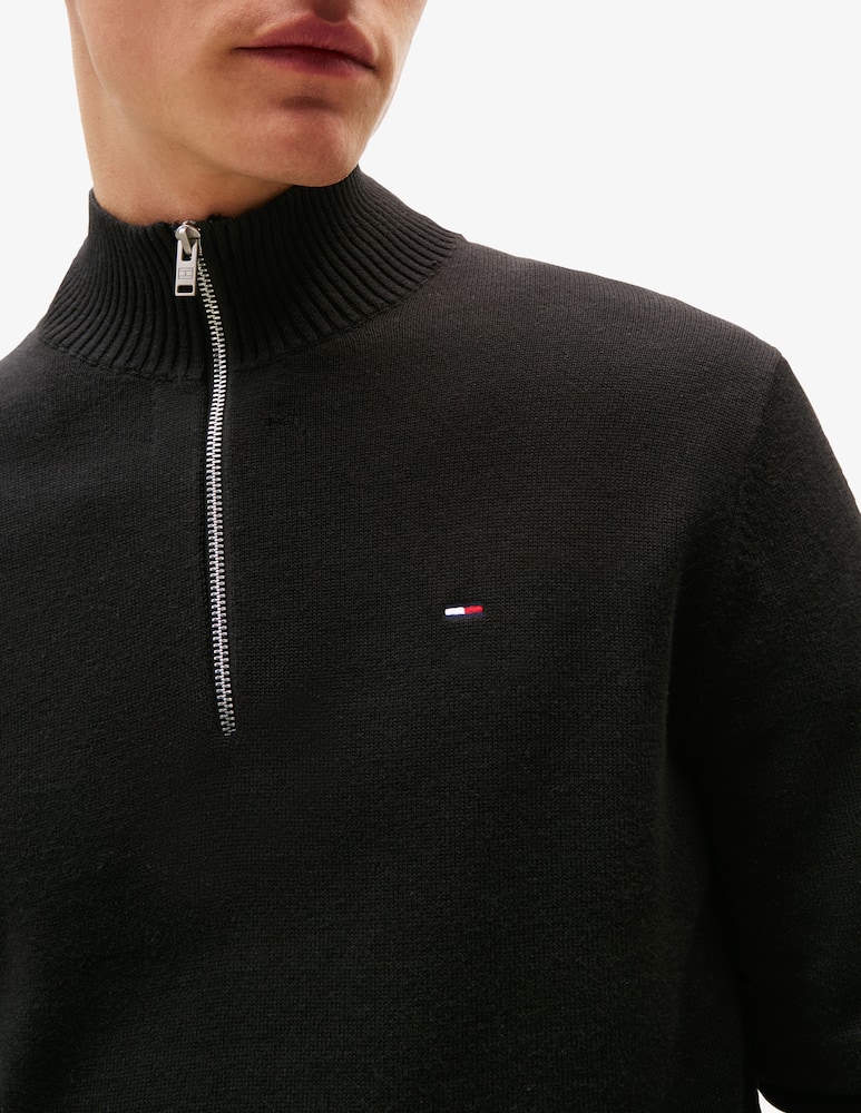 rinascente Tommy Jeans Maglia mezza zip collo alto
