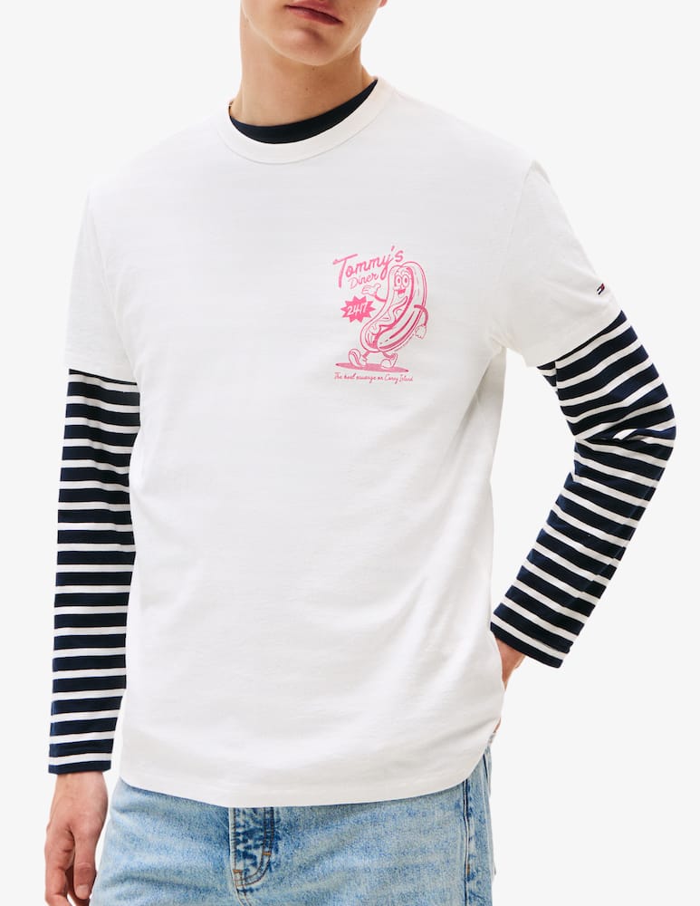 rinascente Tommy Jeans T-shirt Tommy's diner