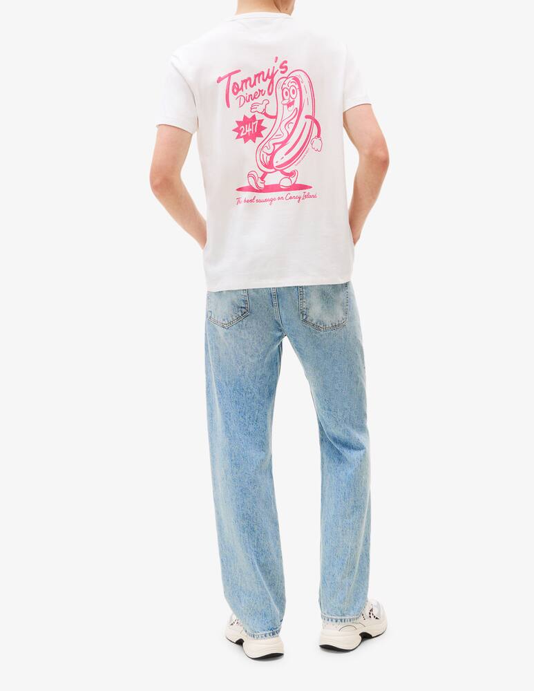 Tommy Jeans T-shirt Tommy's diner - immagine 3 Tommy Jeans T-shirt Tommy's diner - immagine 3