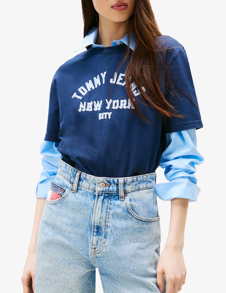 rinascente Tommy Jeans T-shirt varsity