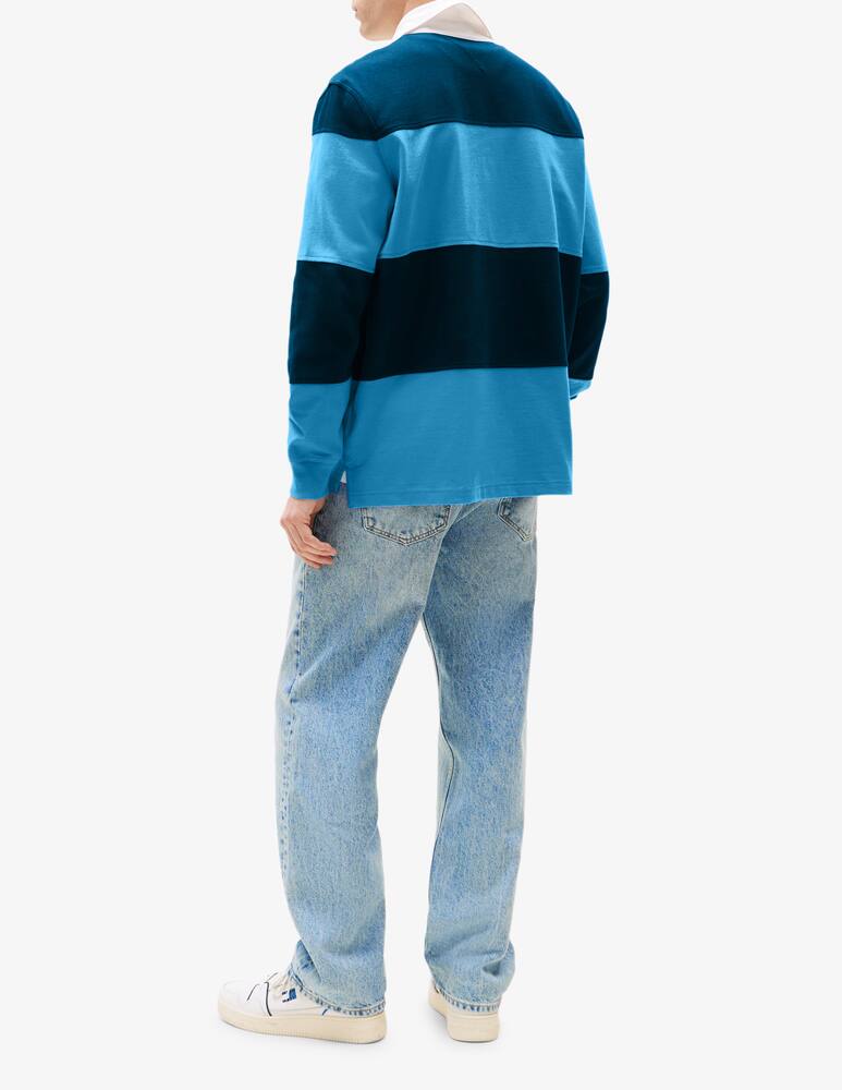rinascente Tommy Jeans Maglia rugby colorblock