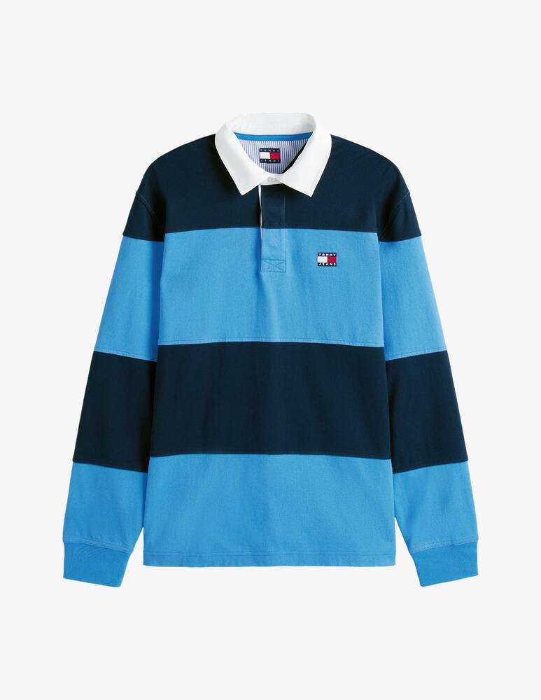 rinascente Tommy Jeans Maglia rugby colorblock