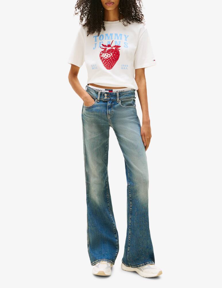 rinascente Tommy Jeans T-shirt in cotone stampa Fragola