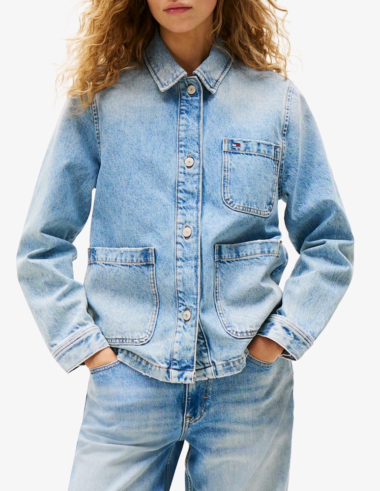 rinascente Tommy Jeans Denim chore jacket