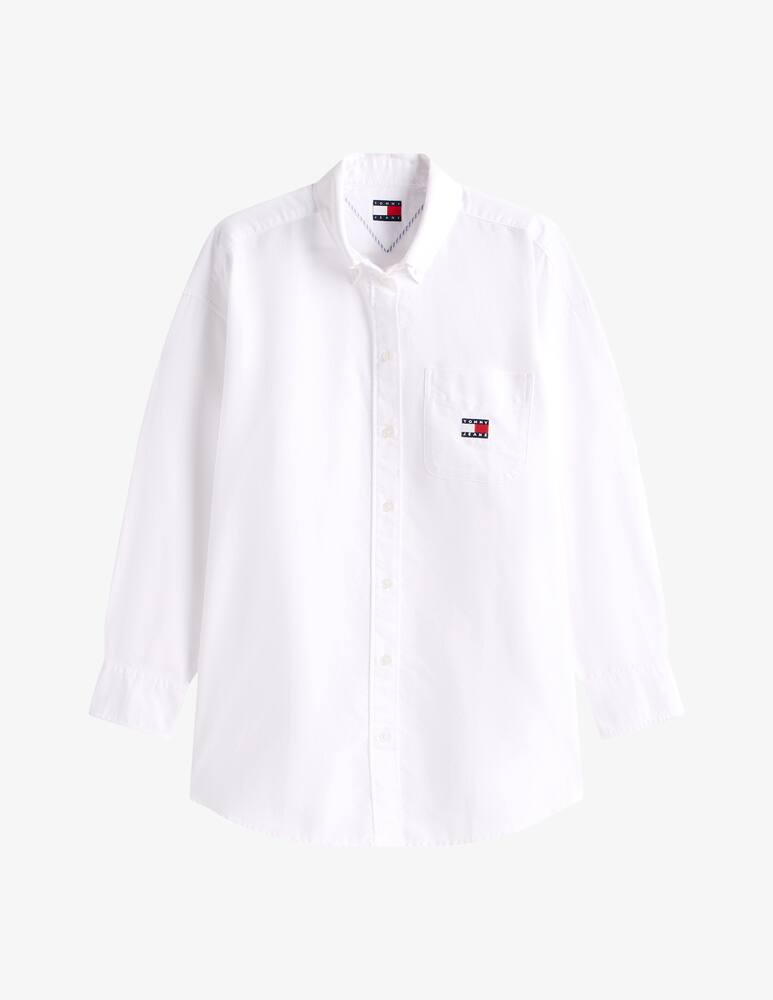 rinascente Tommy Jeans Camicia oxford in misto cotone