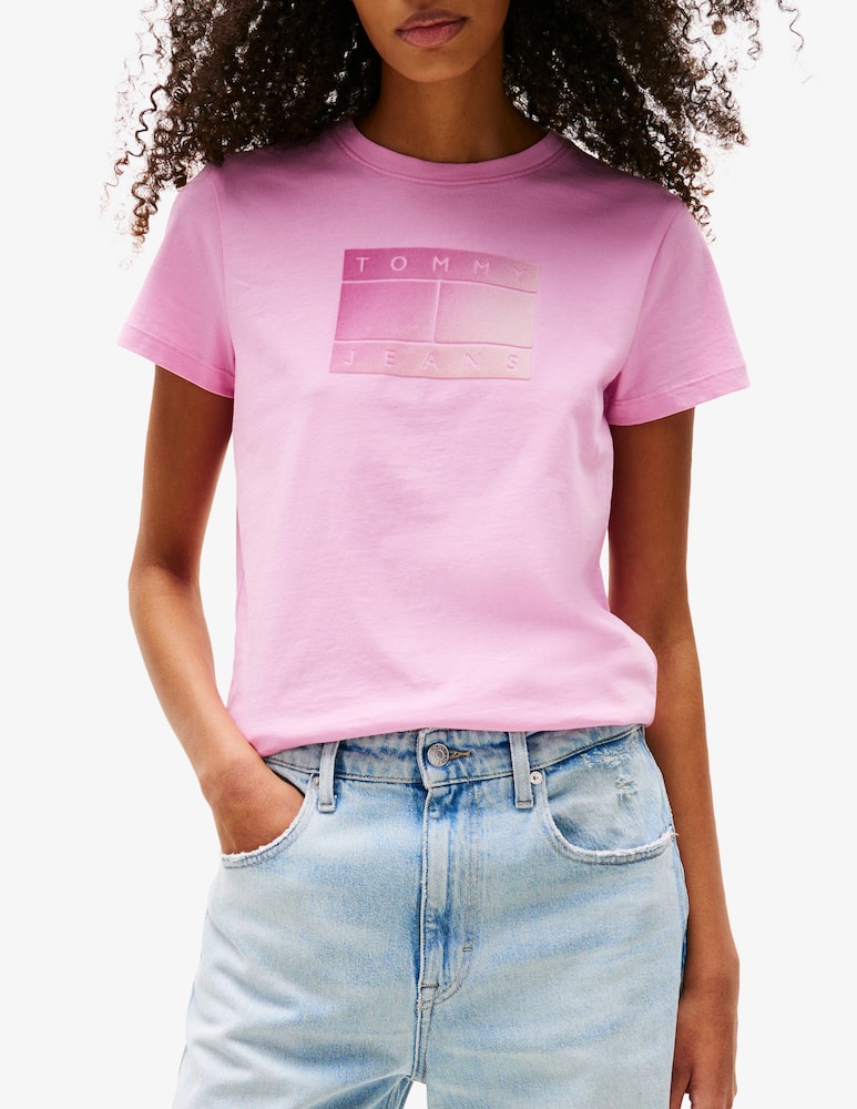 rinascente Tommy Jeans Gradient flag t-shirt