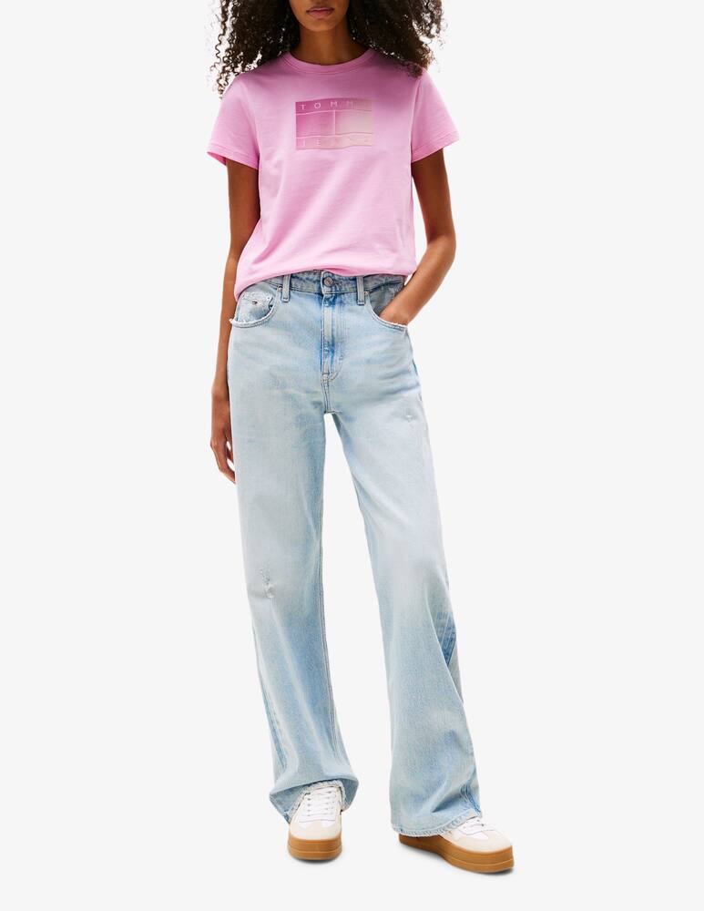 rinascente Tommy Jeans Gradient flag t-shirt