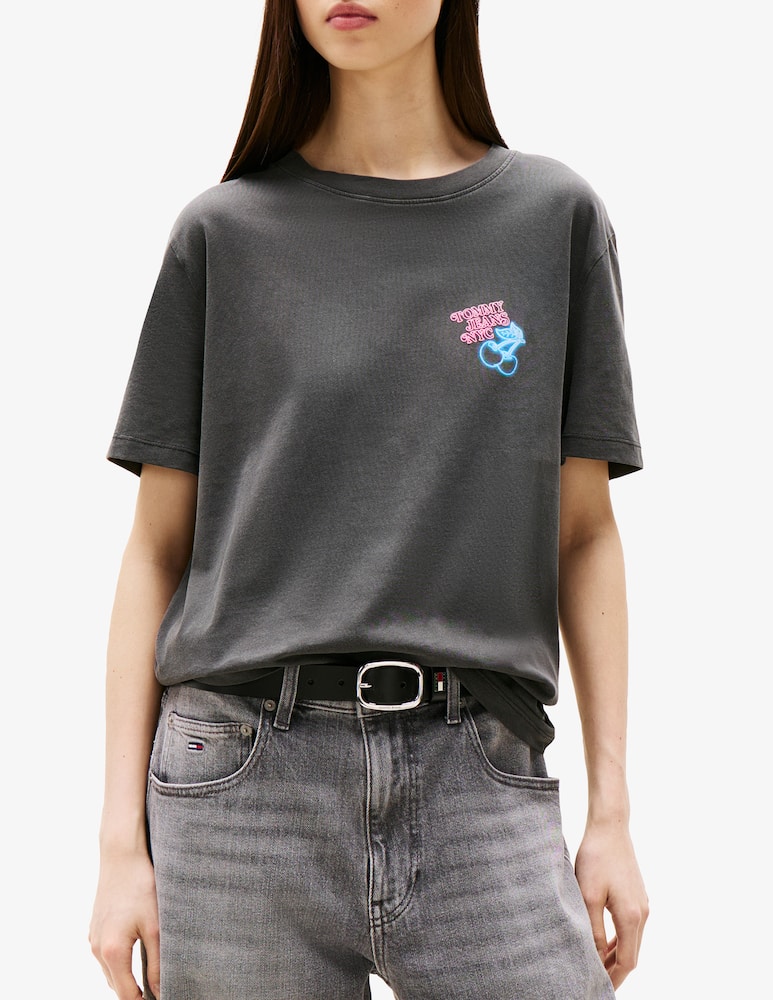rinascente Tommy Jeans T-shirt neon