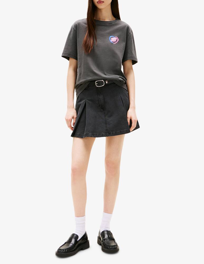 rinascente Tommy Jeans T-shirt cuore neon