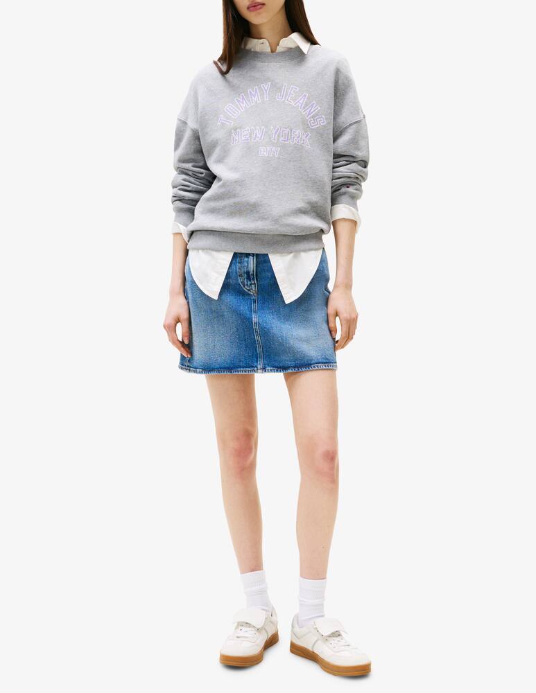 rinascente Tommy Jeans Varsity overdye crewneck