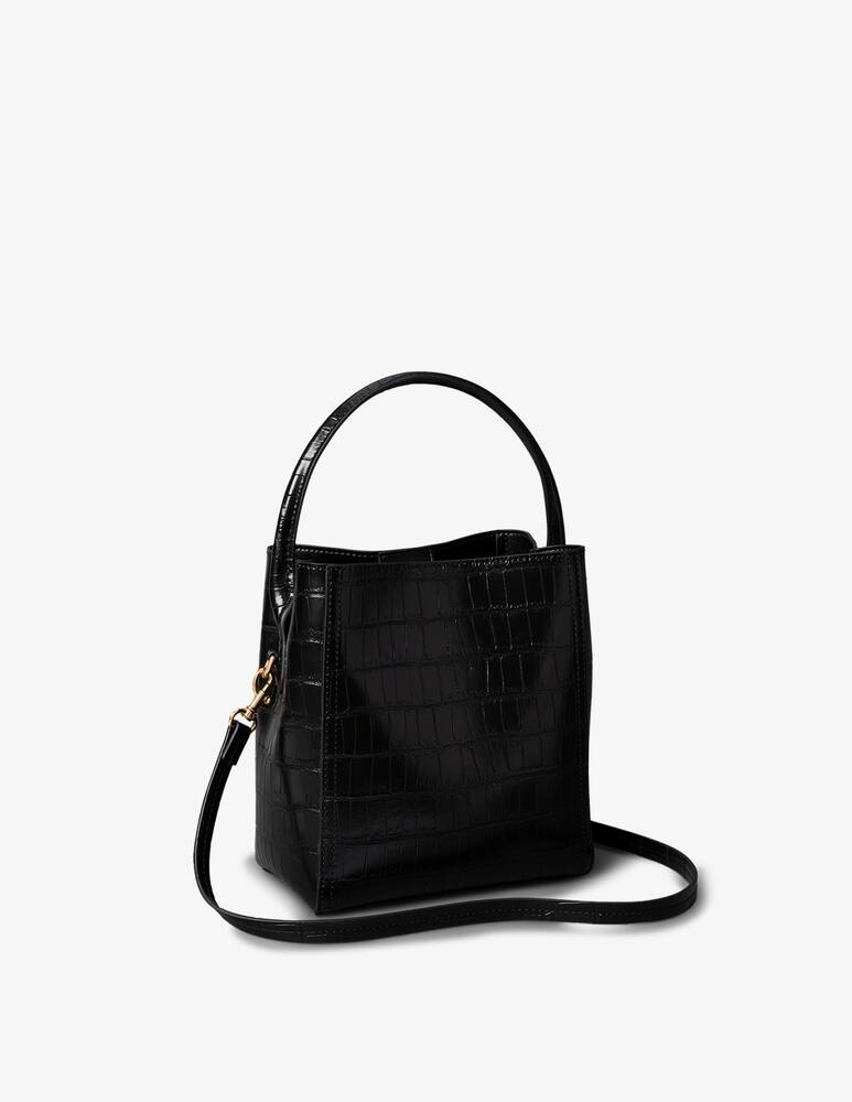 rinascente Calvin Klein Croc bucket bag with strap