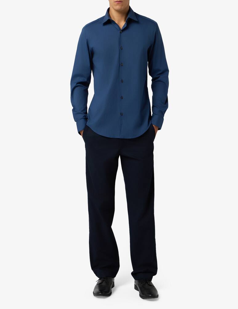 Calvin Klein Camicia slim collo contrasto - immagine 2