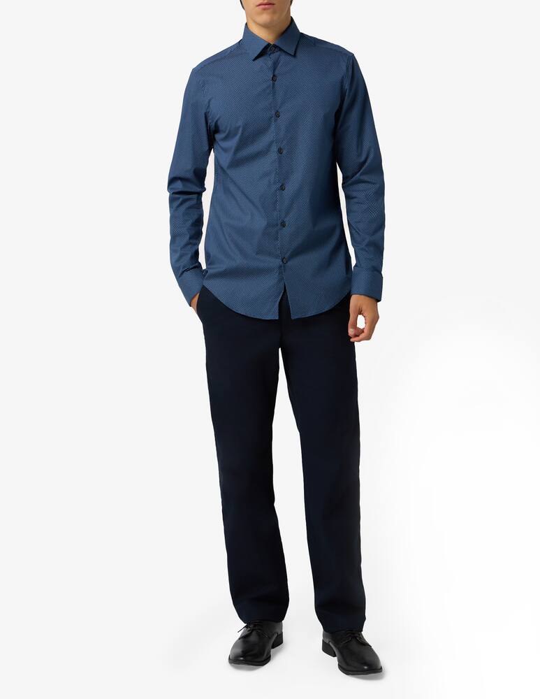 rinascente Calvin Klein Camicia slim microstampa