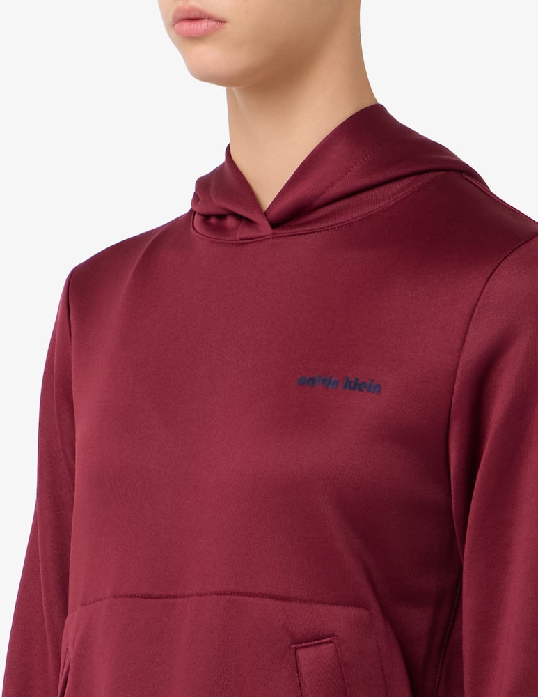 Calvin Klein Jeans Felpa cappuccio high shine - immagine 4 Calvin Klein Jeans Felpa cappuccio high shine - immagine 4