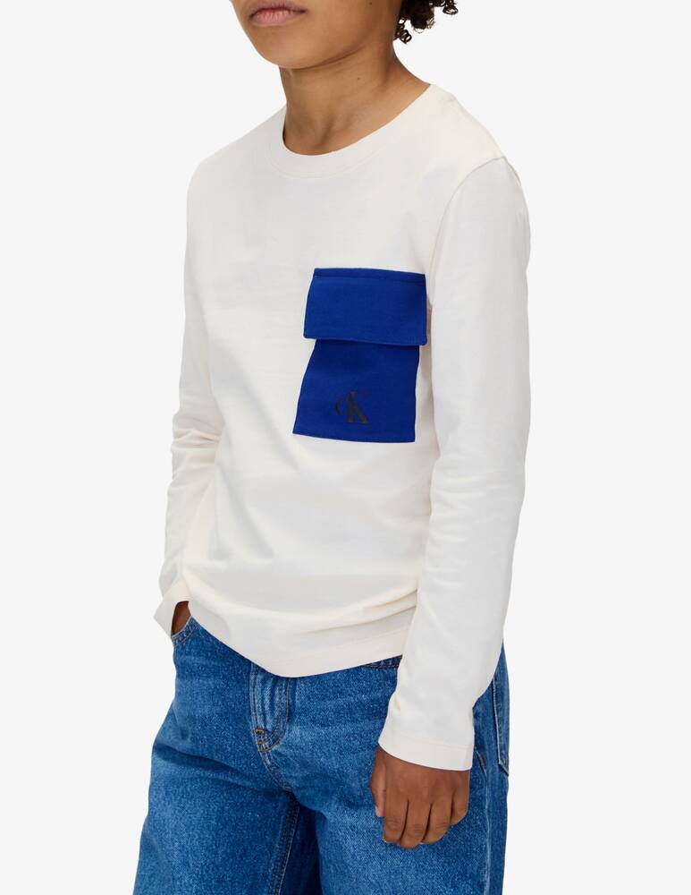 rinascente Calvin Klein Pocket long sleeve tee