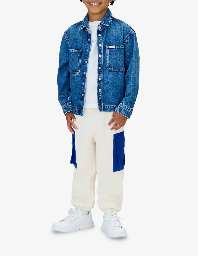 rinascente Calvin Klein Contrast pocket trousers