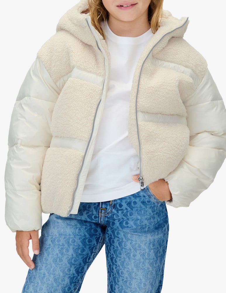 rinascente Calvin Klein Teddy puffer jacket