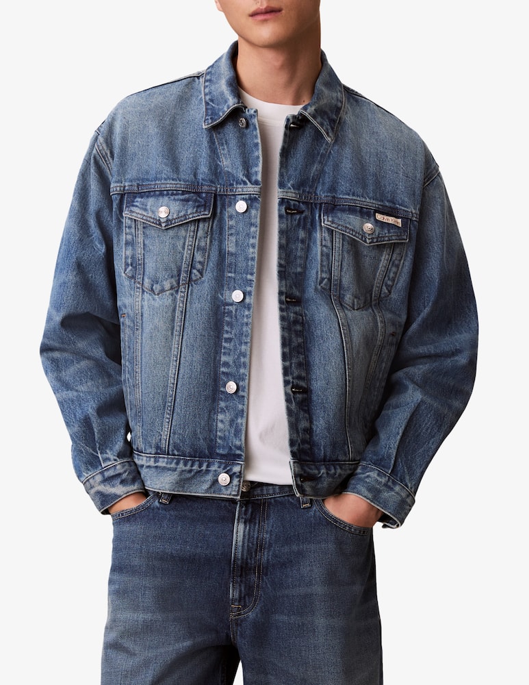 rinascente Calvin Klein Jeans Giacca trucker anni '90