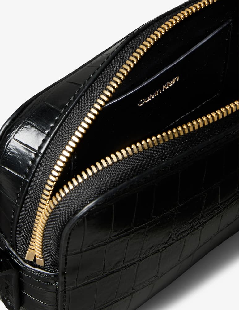 rinascente Calvin Klein Borsa camera effetto coccodrillo