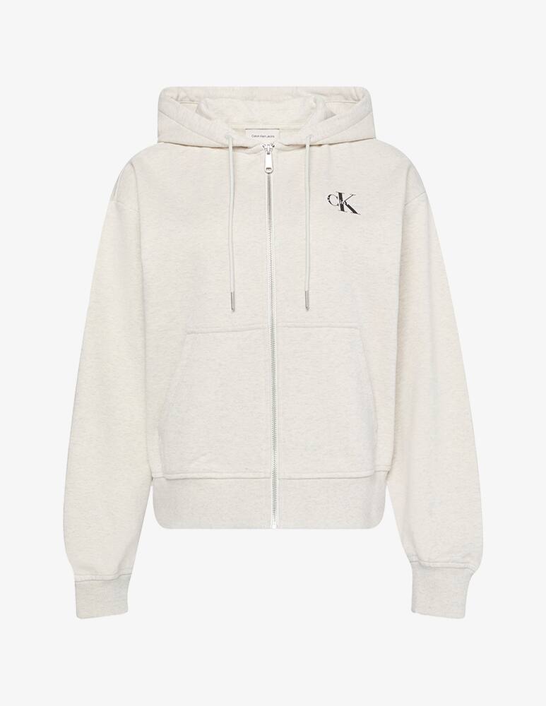 rinascente Calvin Klein Jeans Monologo french terry hoodie