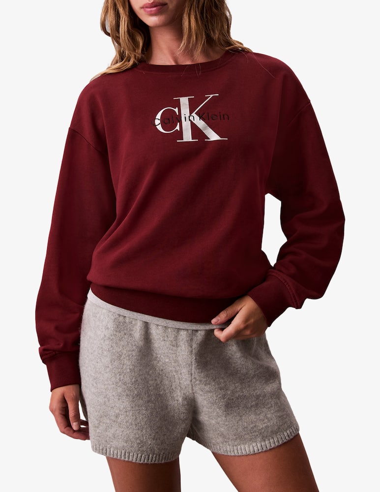 rinascente Calvin Klein Jeans Monologo french terry jumper