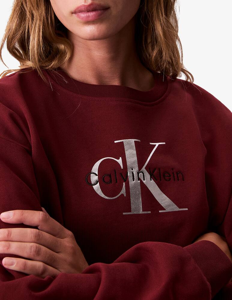 rinascente Calvin Klein Jeans Monologo french terry jumper