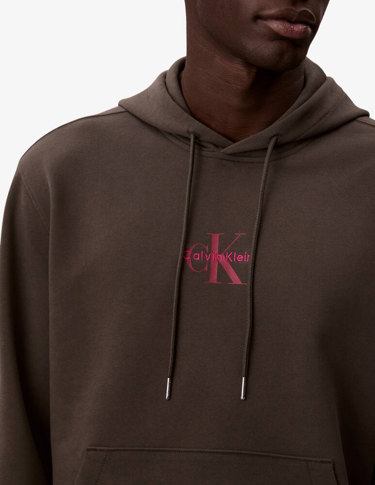 rinascente Calvin Klein Jeans Felpa con cappuccio Monologo