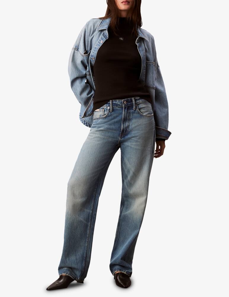 rinascente Calvin Klein Jeans Woven label turtleneck