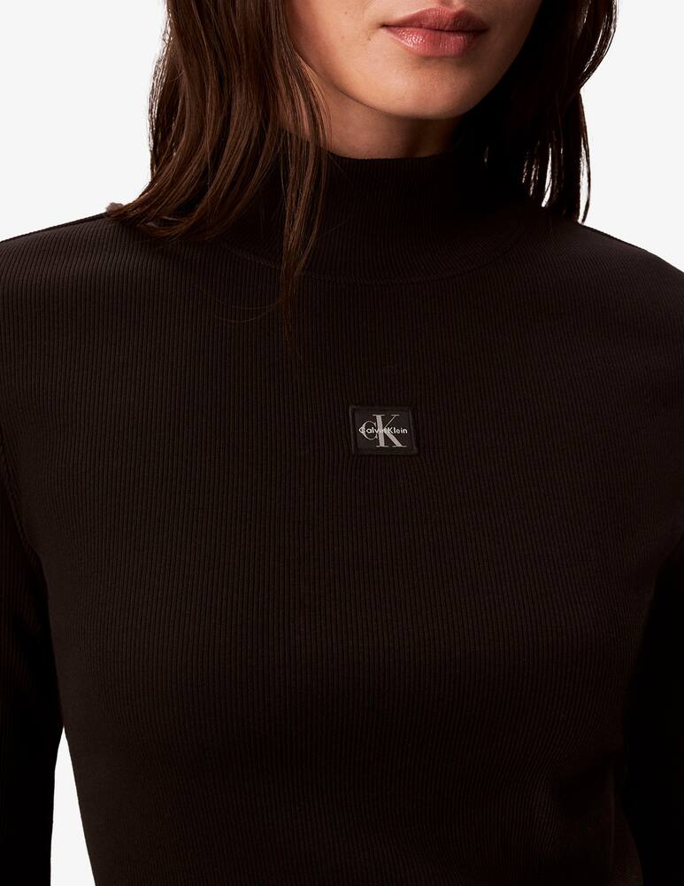 rinascente Calvin Klein Jeans Woven label turtleneck