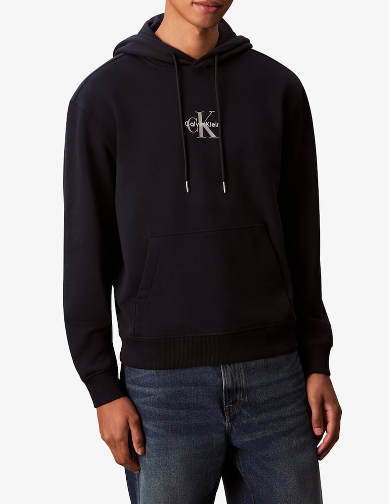 Calvin Klein Jeans Felpa con cappuccio Monologo - immagine 1 Calvin Klein Jeans Felpa con cappuccio Monologo - immagine 1