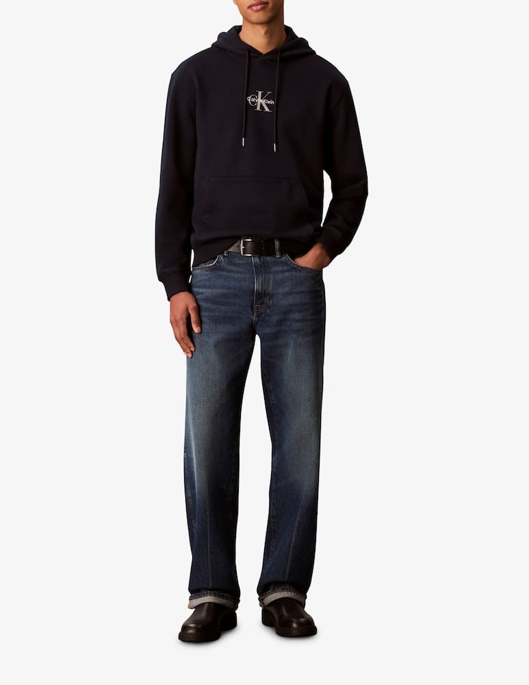 Calvin Klein Jeans Felpa con cappuccio Monologo - immagine 2 Calvin Klein Jeans Felpa con cappuccio Monologo - immagine 2