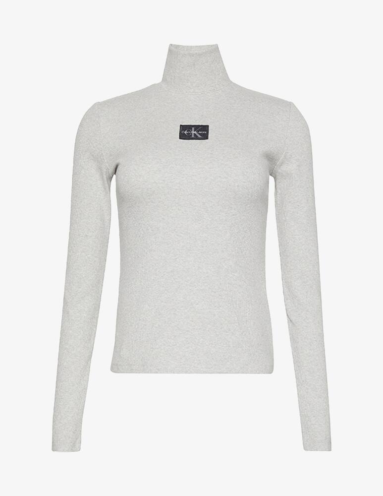 Calvin Klein Jeans Woven label turtleneck - picture 5