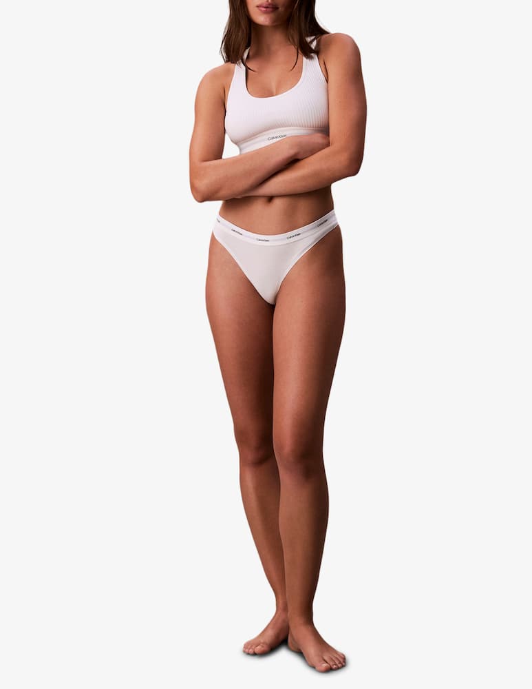 Calvin Klein Perizoma in cotone elasticizzato - immagine 4 Calvin Klein Perizoma in cotone elasticizzato - immagine 4
