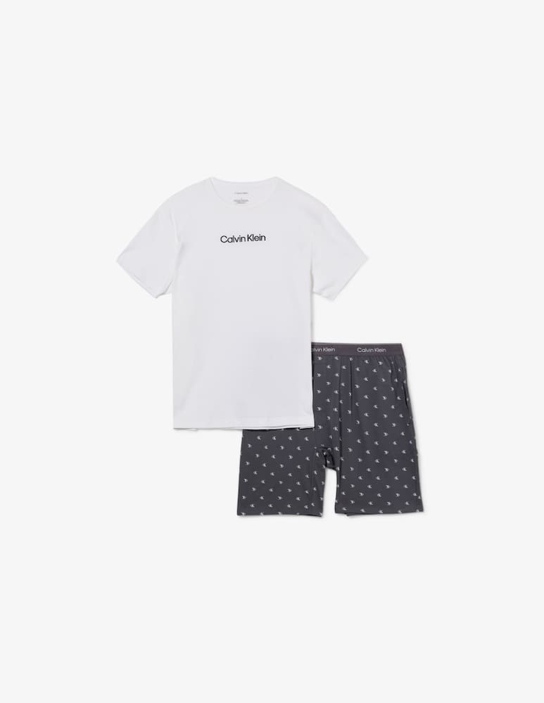rinascente Calvin Klein Icon lounge t-shirt and shorts set