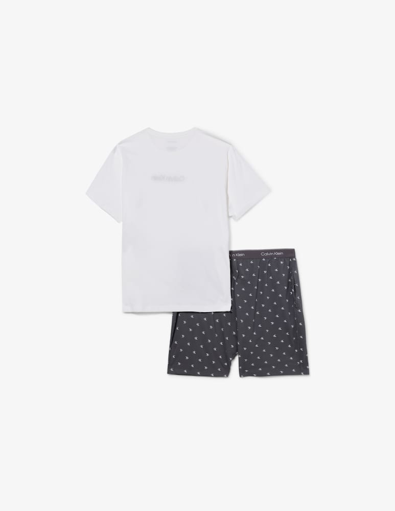 rinascente Calvin Klein Icon lounge t-shirt and shorts set