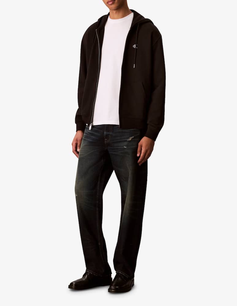 rinascente Calvin Klein Jeans Monogram zip hoodie