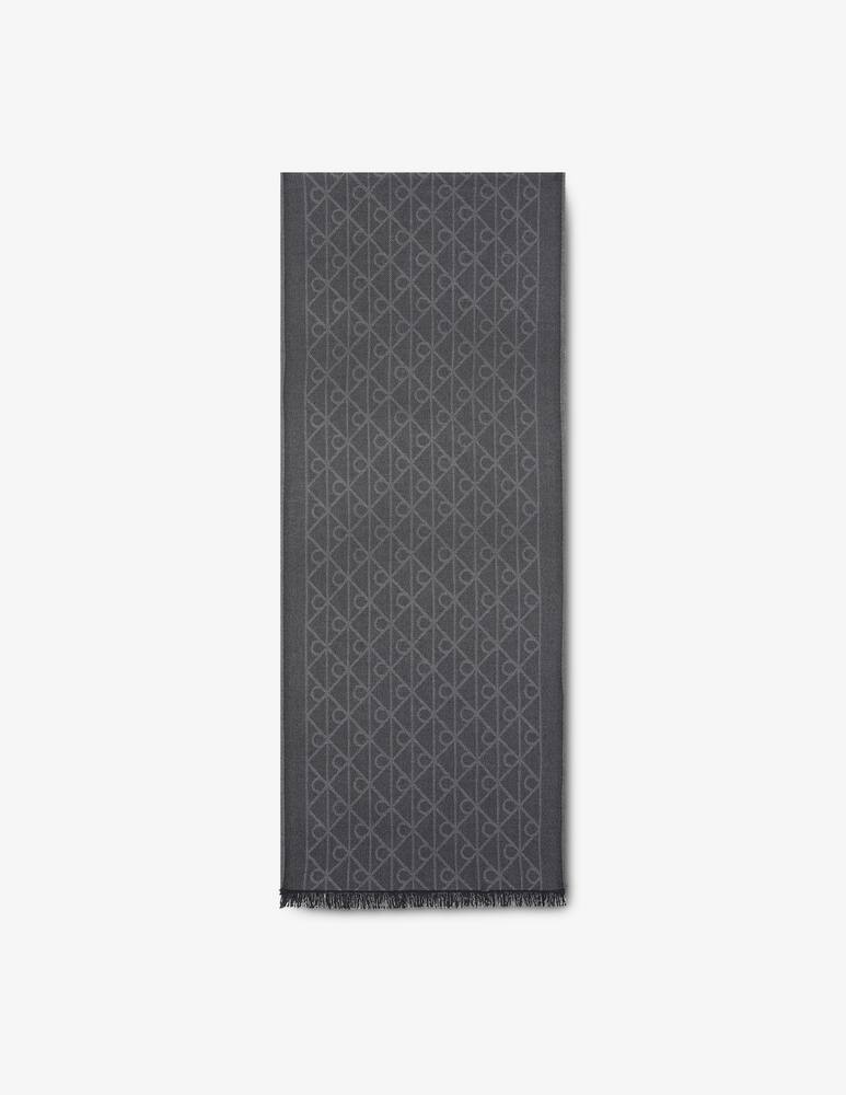 rinascente Calvin Klein Tonal wool aop scarf