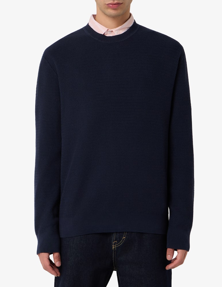 rinascente Calvin Klein Crewneck textured jumper
