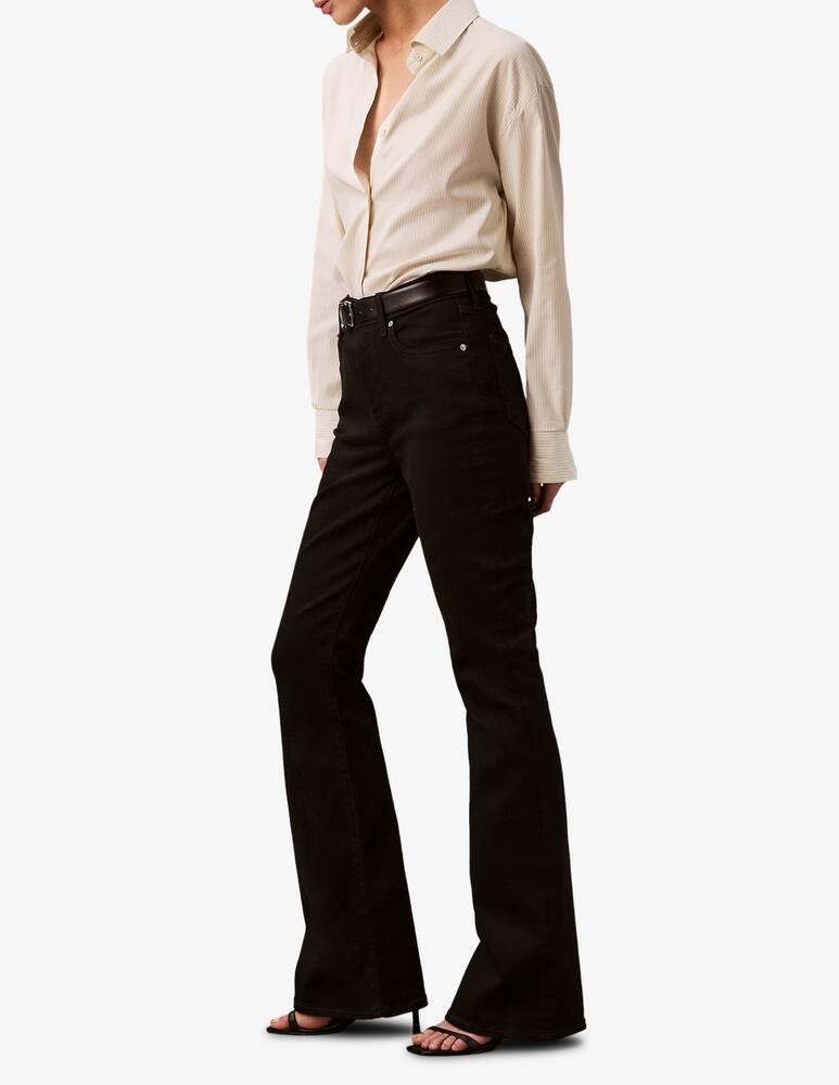 Calvin Klein Jeans Jeans a zampa e vita alta - immagine 2 Calvin Klein Jeans Jeans a zampa e vita alta - immagine 2
