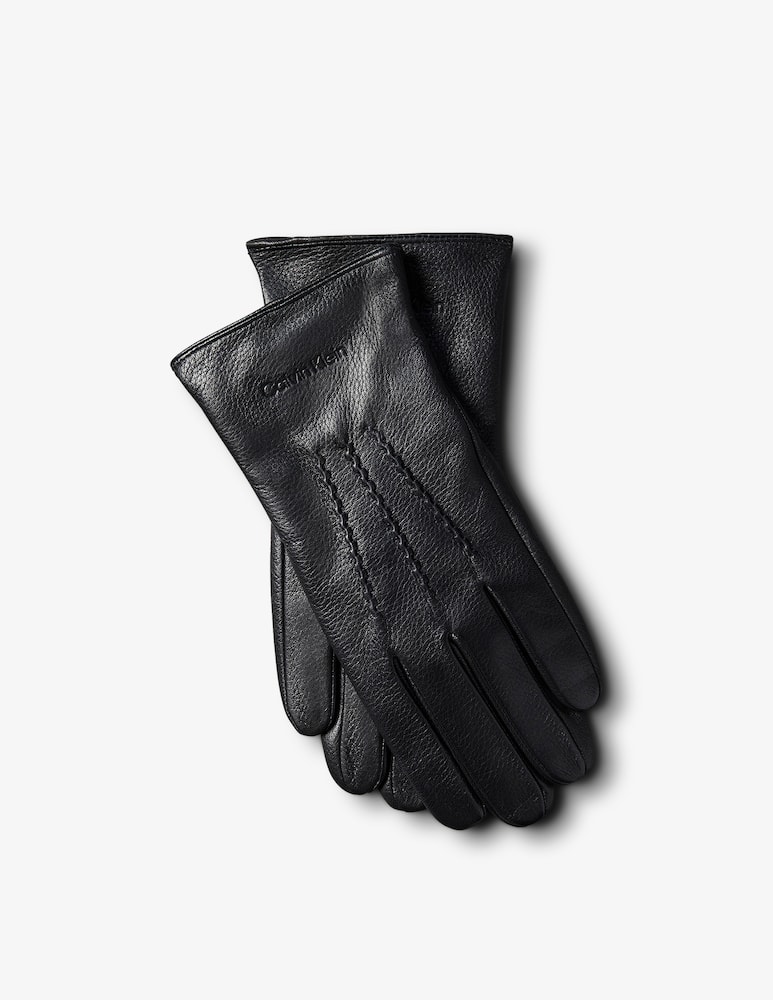 rinascente Calvin Klein Guanti pelle classica