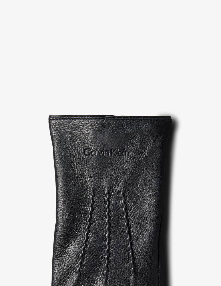 rinascente Calvin Klein Guanti pelle classica