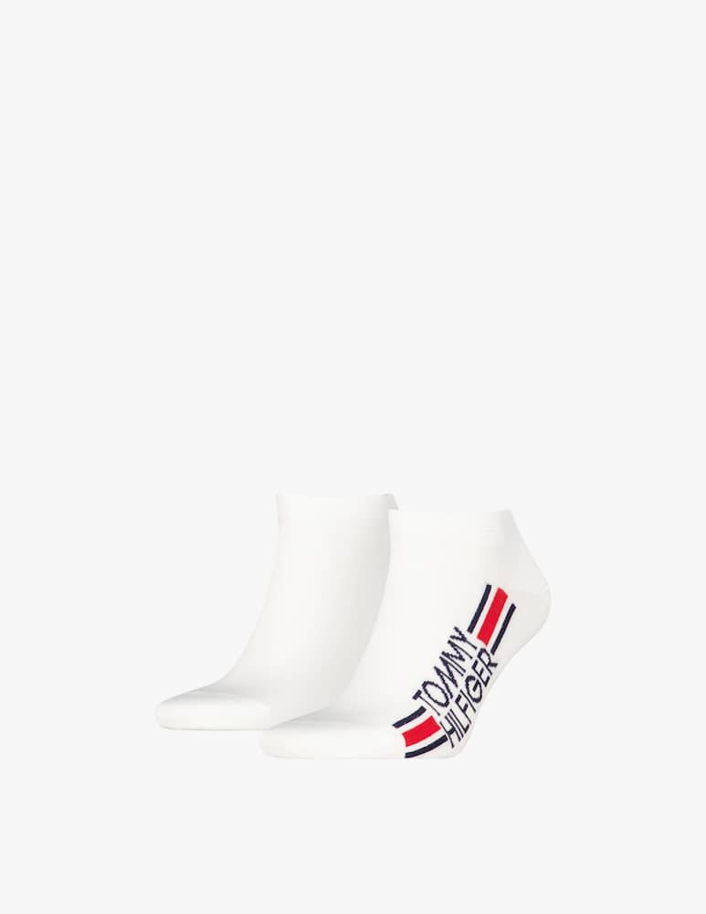 rinascente Tommy Hilfiger Logo stripe sneaker socks