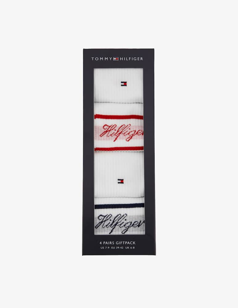 rinascente Tommy Hilfiger Sport logo socks gift box