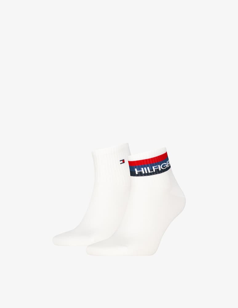 rinascente Tommy Hilfiger Sport logo quarter socks
