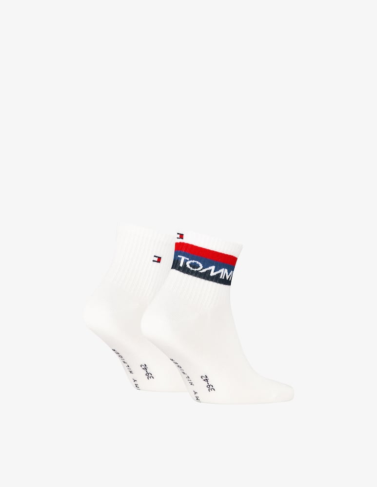 rinascente Tommy Hilfiger Sport logo quarter socks
