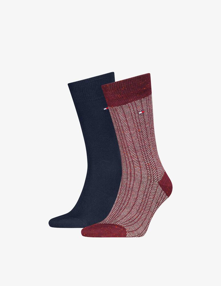 Tommy Hilfiger Calze motivo chevron 2 paia - immagine 2