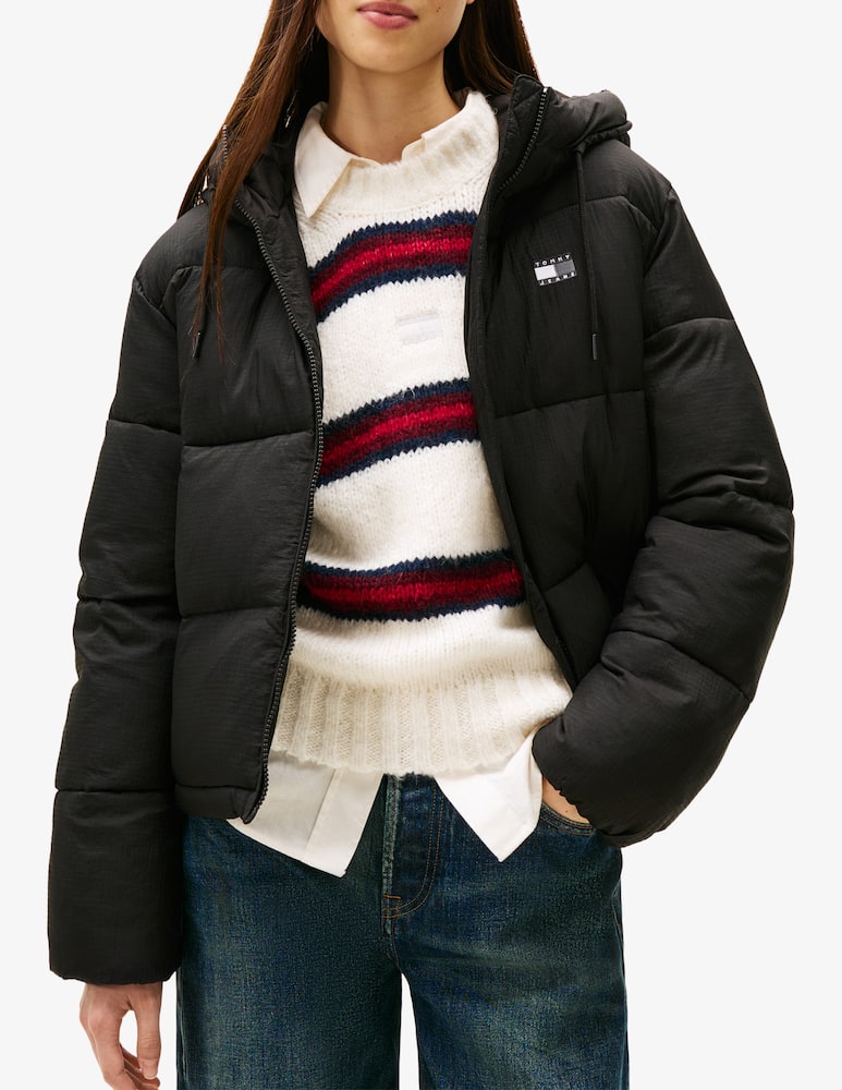 Tommy Jeans Hooded puffer jacket - picture 1 Tommy Jeans Hooded puffer jacket - picture 1