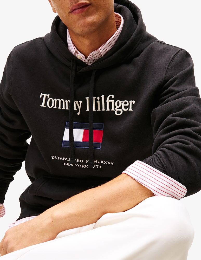 rinascente Tommy Hilfiger Hoodie Tommy logo embroidery