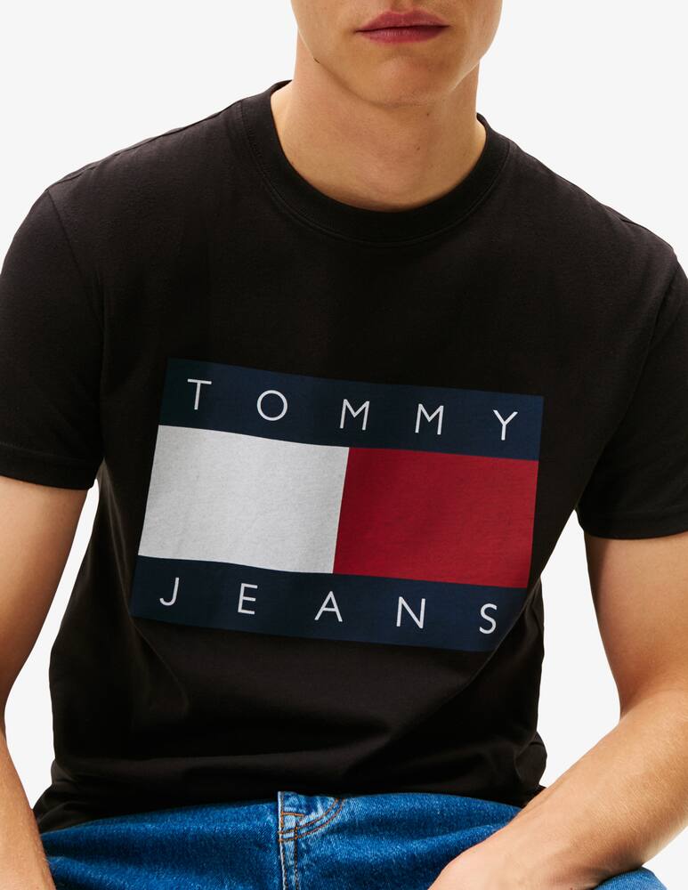 rinascente Tommy Jeans Flag logo t-shirt